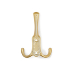 Крючок мебельный ТУНДРА TKT003 LIGHT, трехрожковый, матовое золото - Фото 5