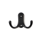 Крючок мебельный ТУНДРА TKd=024 LIGHT, двухрожковый, черный - Фото 4