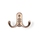 Крючок мебельный ТУНДРА TKd=024 LIGHT, двухрожковый, медь - Фото 4