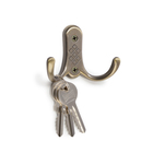 Крючок мебельный ТУНДРА TKd=024 LIGHT, двухрожковый, бронза - Фото 3