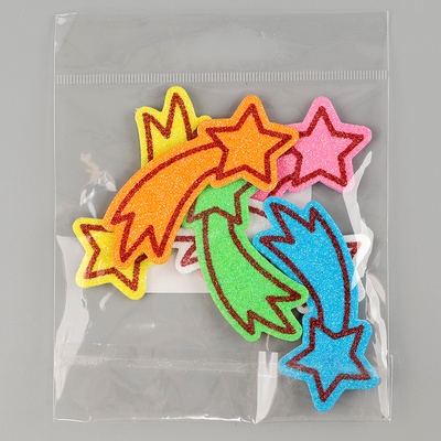 Набор наклеек из EVA «Звёзды», 6 шт., цвет МИКС