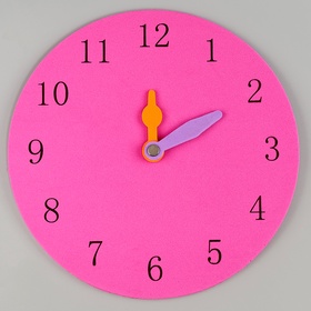 Набор фигурок из EVA «Часы», МИКС