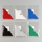 Набор украшений из EVA «Уголок», на клеевой основе, 4 шт., цвет МИКС - фото 65434294