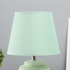 Лампа настольная «Цзяо» 1×40 Вт Е14 зеленый 19.5×19.5×35.5 см - Фото 3