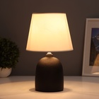 Лампа настольная «Олан» 1×40 Вт Е14 черный 19.5×19.5×35 см - Фото 2