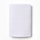 Набор банных полотенец LoveLife Waffle white 2 шт.: 100×150, 50×100 см, хлопок 100% - Фото 8