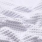 Набор банных полотенец LoveLife Waffle white 2 шт.: 100×150, 50×100 см, хлопок 100% - Фото 10