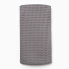 Полотенце вафельное LoveLife Waffle gray, 100×150 см, хлопок 100% - Фото 4