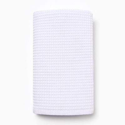 Полотенце вафельное LoveLife Waffle white, 100×150 см, хлопок 100%