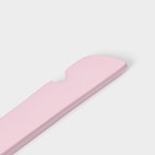 Плечики - вешалки для одежды LaDо́m, 3 шт., детские, 27×18 см, розовые - Фото 4