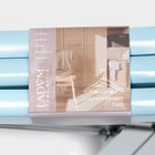 Плечики - вешалки для одежды LaDо́m, 3 шт., детские, с зажимами, 31.5×21.5 см, голубые - Фото 7