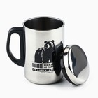 Термокружка «Медведь», 350 мл, сохраняет тепло 2 ч - Фото 2