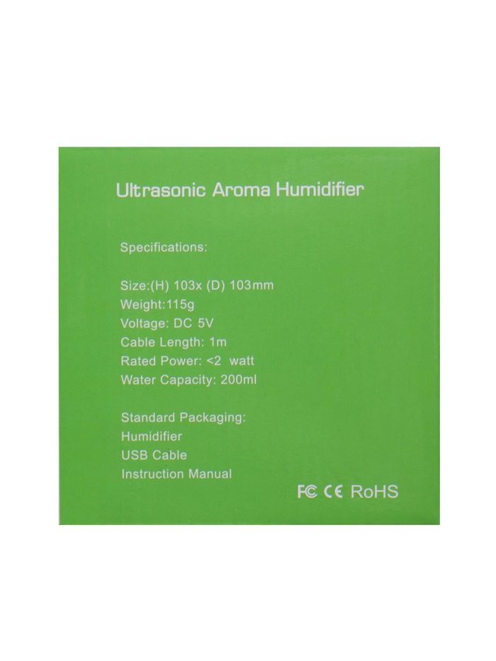 Увлажнитель воздуха HM-11, ультразвуковой 200 мл, подсвет., светлое дерево - фото 51924976