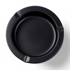 Пепельница 12×3.8 см, чёрная 10639002