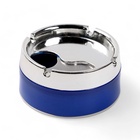 Пепельница для дома бездымная, для сигарет и стиков, 8.2×5 см, синяя - Фото 2