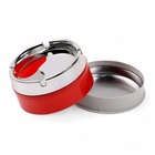 Пепельница для дома бездымная, для сигарет и стиков, 8.2×5 см, красная - Фото 3