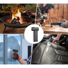 Воздуходувка - пылесос, аккумуляторная, портативная LOF-07, 130 000 об/мин, 50 м/с, 4 000 мАч, Type-C, чёрная - Фото 2