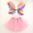 Карнавальный набор «Бабочка», юбка, крылья, розовый - Фото 1