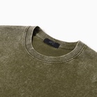 Футболка мужская MIST из вареного хлопка, зеленый, р-р L - Фото 8