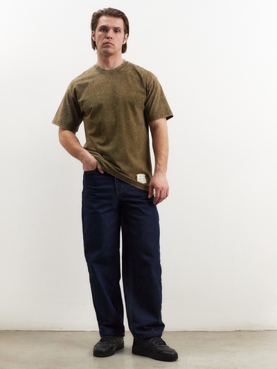 Футболка мужская MIST из варёного хлопка, размер XL, зелёная