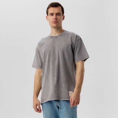Футболка мужская MIST из вареного хлопка, серый, р-р XL