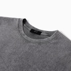 Футболка мужская MIST из вареного хлопка, серый, р-р XL - Фото 8