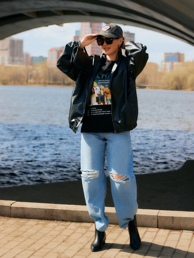 Футболка женская MIST Culture, размер 48, чёрная