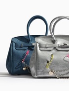 Сумка женская TEXTURA, на клапане, 24×19×14 см, серебристая - Фото 3