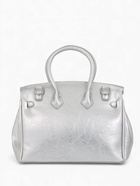 Сумка женская TEXTURA, на клапане, 24×19×14 см, серебристая - Фото 10