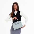 Сумка женская на клапане, цвет серый 10701692