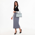 Сумка женская на клапане, цвет серый 10701692