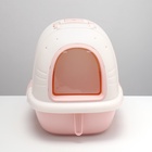 УЦЕНКА Туалет-домик со съемным поддоном, 50×40×41 см, микс 10804203