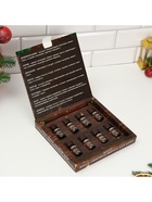 Новогодний набор эфирных масел «Настоящему банщику», в подарочной коробке, 8 шт. по 10 мл - Фото 4