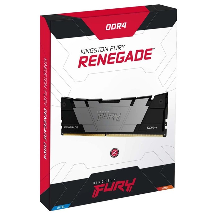 Память DDR4 16GB 4000MHz Kingston KF440C19RB12/16 Fury Renegade Black RTL Gaming PC4-32000   1079888 - фото 51671224