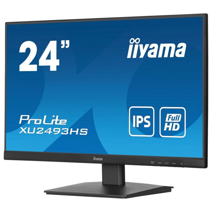 Монитор Iiyama 23.8" ProLite XU2493HS-B6 черный IPS LED 16:9 HDMI M/M матовая 250cd 178гр/1   107990 - фото 51671240