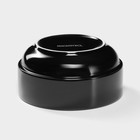 УЦЕНКА Набор фарфоровой посуды Magistro Night, 16 предметов: тарелка d=25.5 см, d=19 см, миска 850 мл, d=15, кружка 320 мл, цвет чёрный, - Фото 7