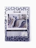 Постельное бельё 1,5сп Экономь и Я 150*225см, 150*225см, 50*70см-1шт, 60г/м2, микрофибра 10518067 - фото 13175443