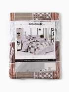 Постельное бельё 1,5сп Экономь и Я 150*225см, 150*225см, 50*70см-1шт, 60г/м2, микрофибра - фото 31333766