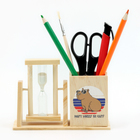 Часы песочные органайзер Don't worry be capy, 13.5×9.5×5 см - Фото 1