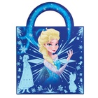 Пакет подарочный с упаковочной бумагой тишью, 22×22×12 см, Холодное сердце 10264271