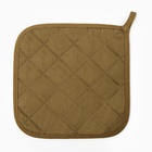 Прихватка «Этель» Esthetics, саржа, 19×19 см, хлопок 100%, ватин 250 г/м² - Фото 4