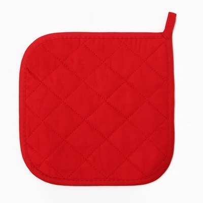 Прихватка «Этель» Christmas melody, саржа, 19×19 см, хлопок 100%, ватин 250 г/м²