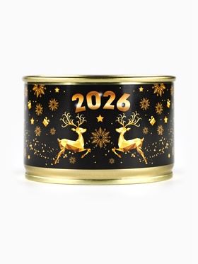Мармелад бобы «Новый год 2026», в консервной банке, 100 г