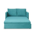 Диван – кровать «Бонн», механизм выкатной, велюр, цвет бирюзовый - Фото 3