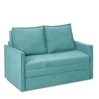 Диван – кровать «Бонн», механизм выкатной, велюр, цвет бирюзовый - Фото 4