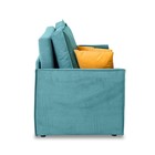 Диван – кровать «Бонн», механизм выкатной, велюр, цвет бирюзовый - Фото 5