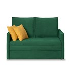 Диван – кровать «Бонн», механизм выкатной, велюр, цвет зелёный - Фото 2