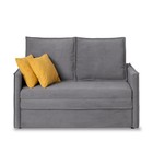 Диван – кровать «Бонн», механизм выкатной, велюр, цвет серый - Фото 2