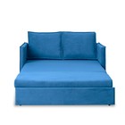 Диван – кровать «Бонн», механизм выкатной, велюр, цвет синий - Фото 3