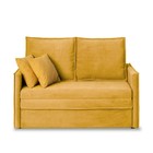 Диван – кровать «Бонн», механизм выкатной, велюр, цвет горчичный - Фото 2